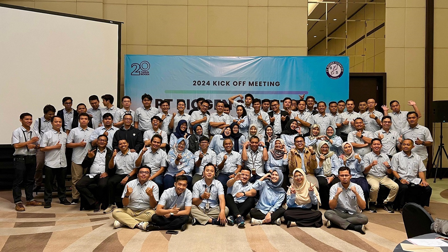 Awali Tahun 2024, Biogen Scientific Adakan Kick Off Meeting